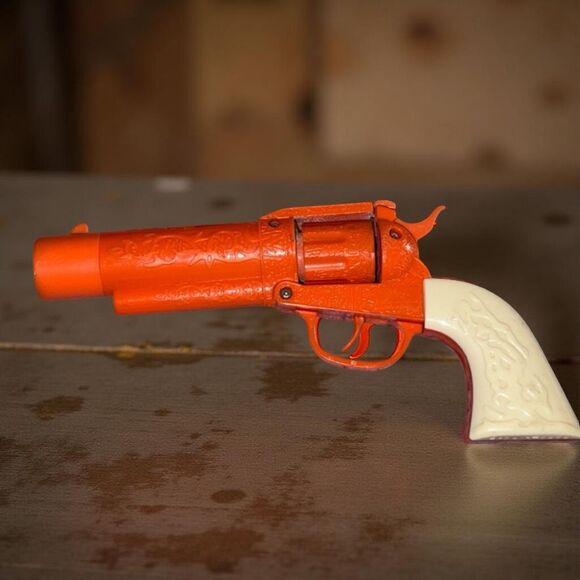2 Imperial Toy LLC Legends of the Wild West Toy Cap Gun w/Orange Cap B11 - Picture 5 of 5